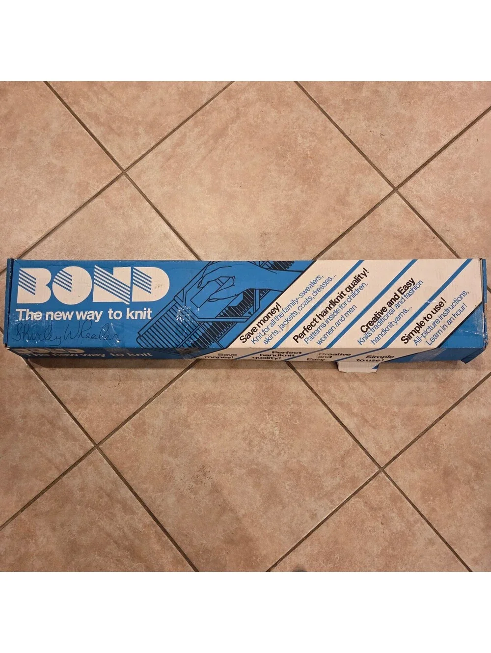 Bond Knitting Machine Set with Accessories